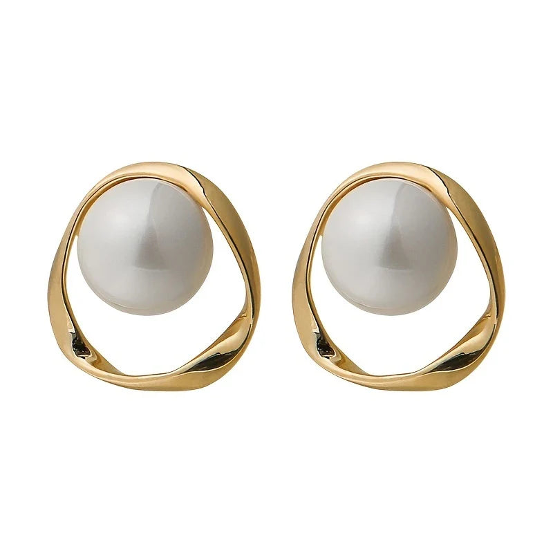 Elegant Pearl Earrings