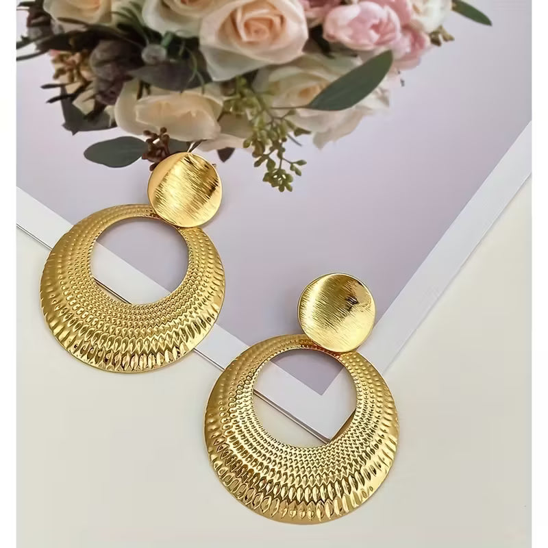 Drama Loop Hoop Earrings