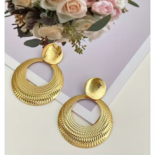 Drama Loop Hoop Earrings