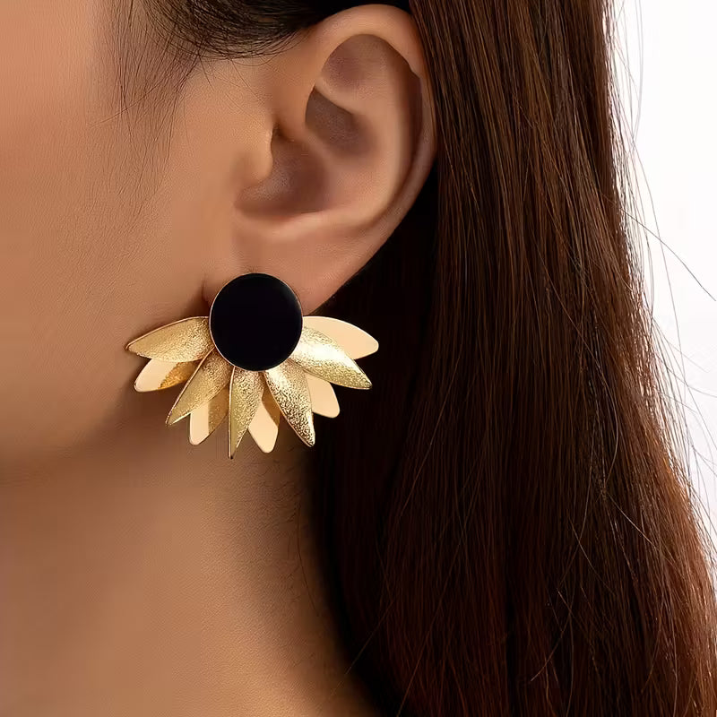 Sunflower Stud Earrings