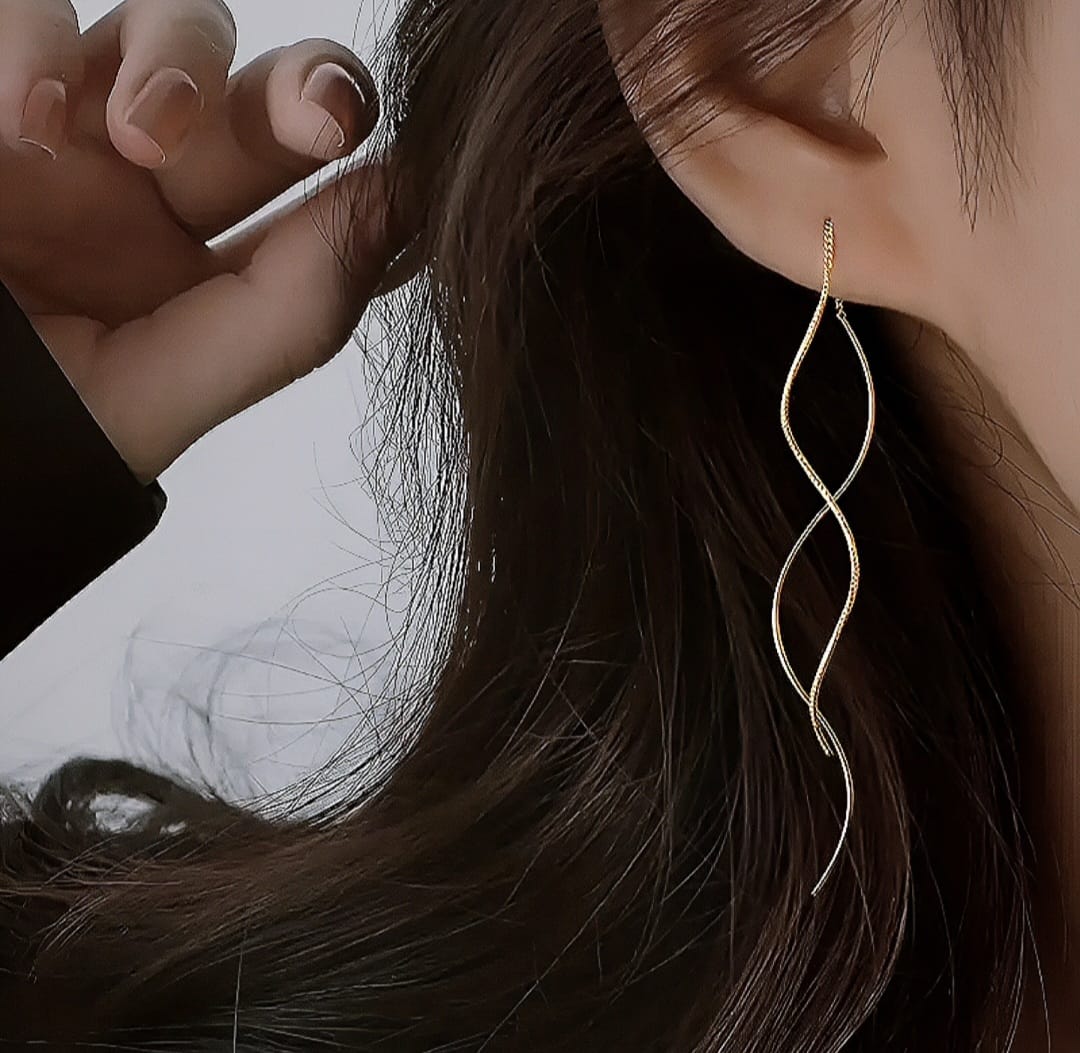 Braided Tassel Earrings