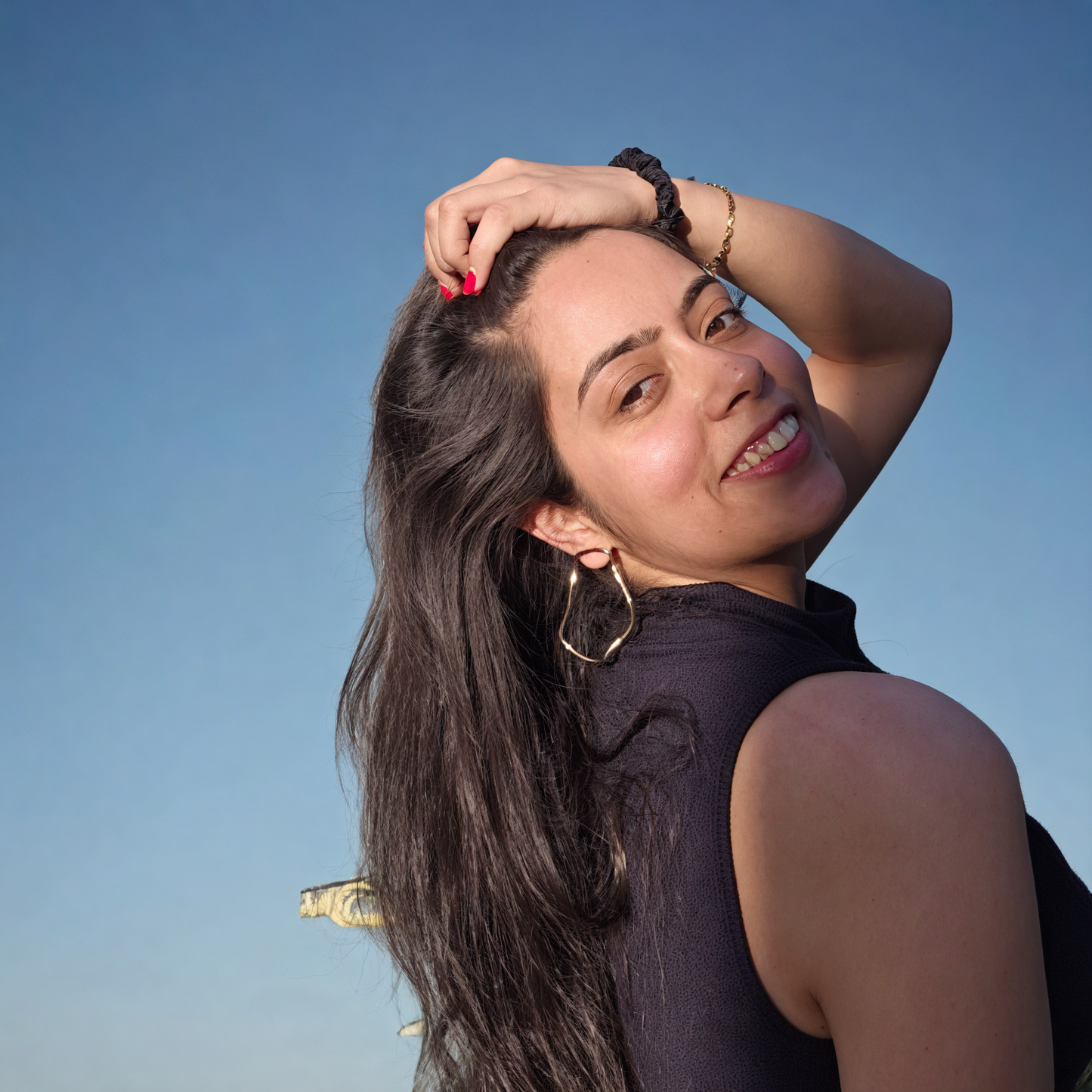 18k Gold Platted - Whimsy Hoop Earrings