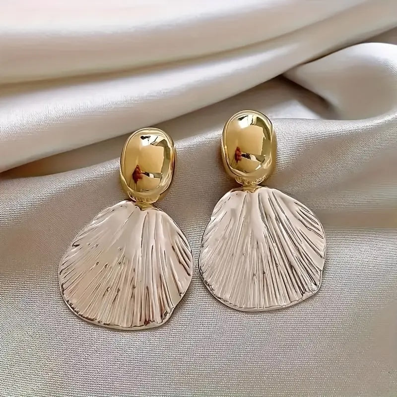 Drop Earrings - Shell Glow