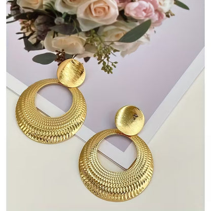 Drama Loop Hoop Earrings