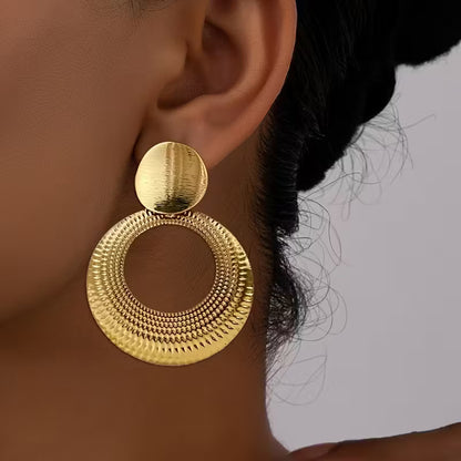 Drama Loop Hoop Earrings