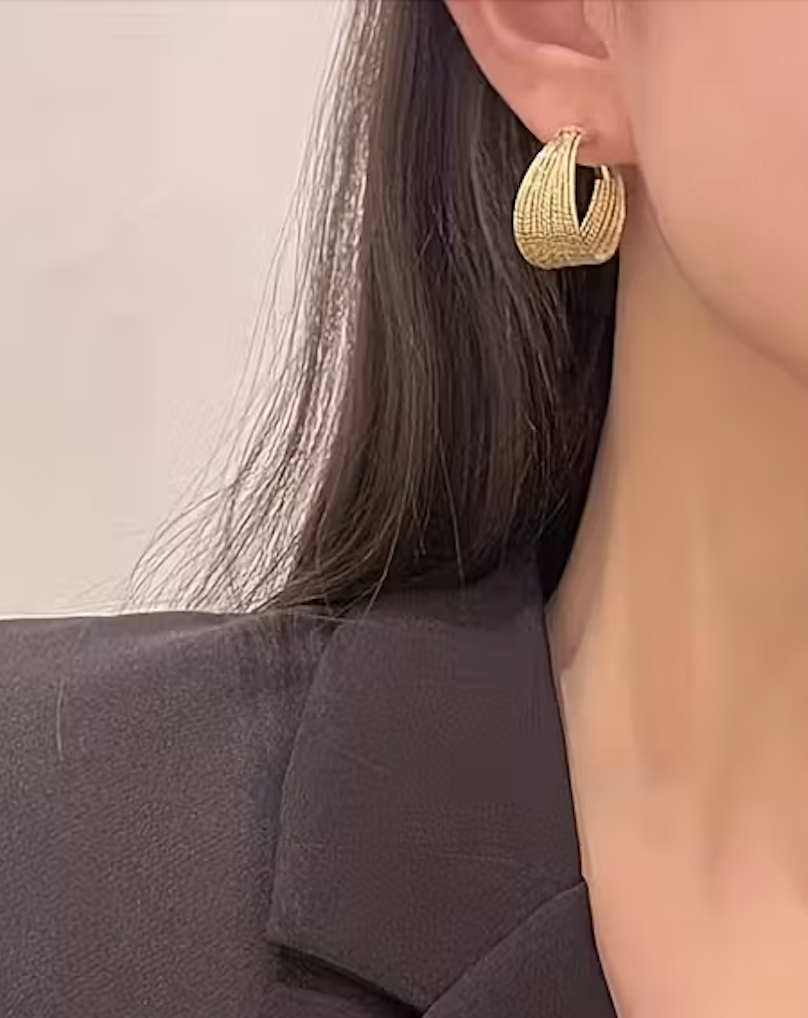 Gold Rush Hoop Earrings