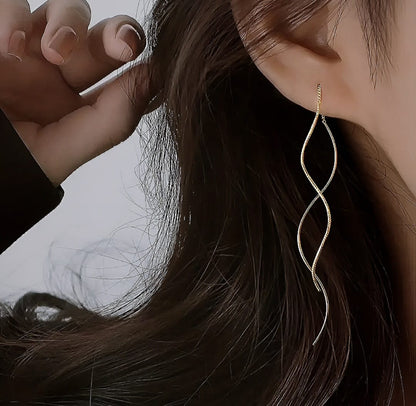 Braided Tassel Earrings