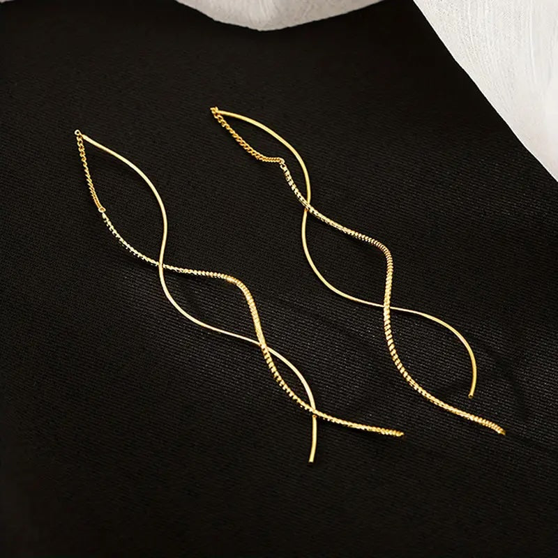 Braided Tassel Earrings