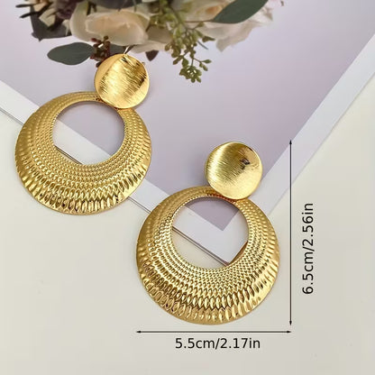 Drama Loop Hoop Earrings