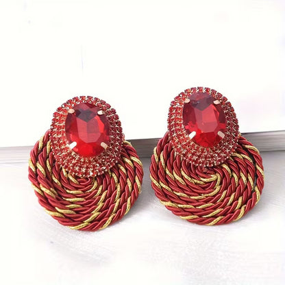 Razzel Pop Loop Handcrafted Earrings